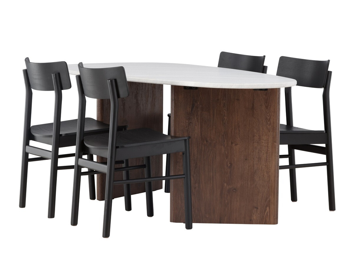 Conjunto de mesas y sillas para comedor Dallas 4175