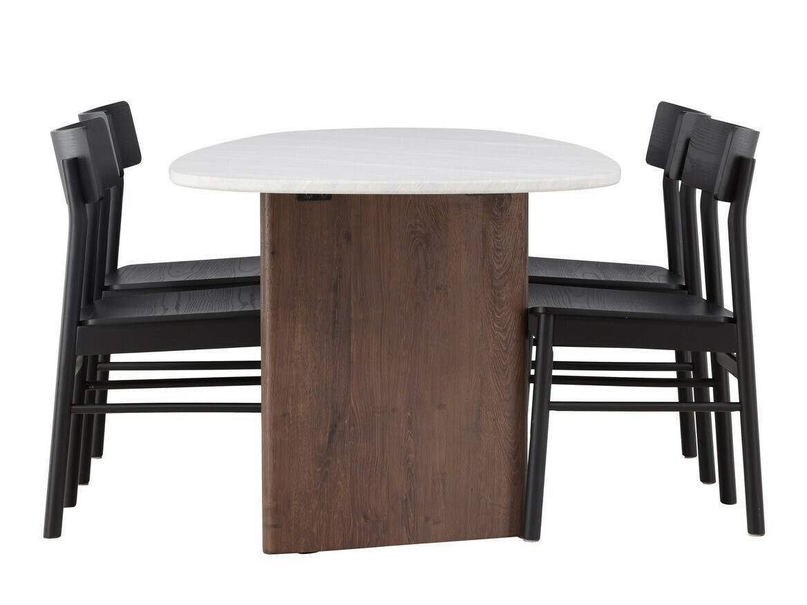 Conjunto de mesas y sillas para comedor Dallas 4175