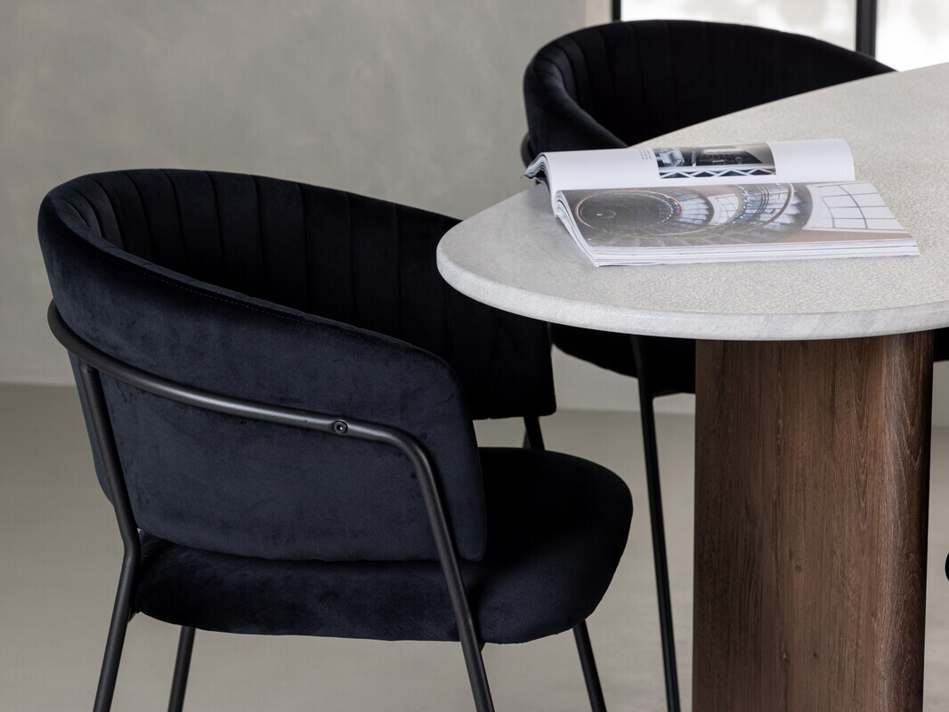 Conjunto de mesas y sillas para comedor Dallas 4177