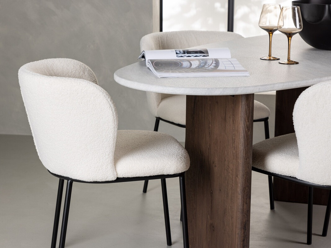 Conjunto de mesas y sillas para comedor Dallas 4180