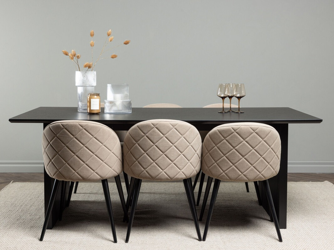 Conjunto de mesas y sillas para comedor Dallas 4181