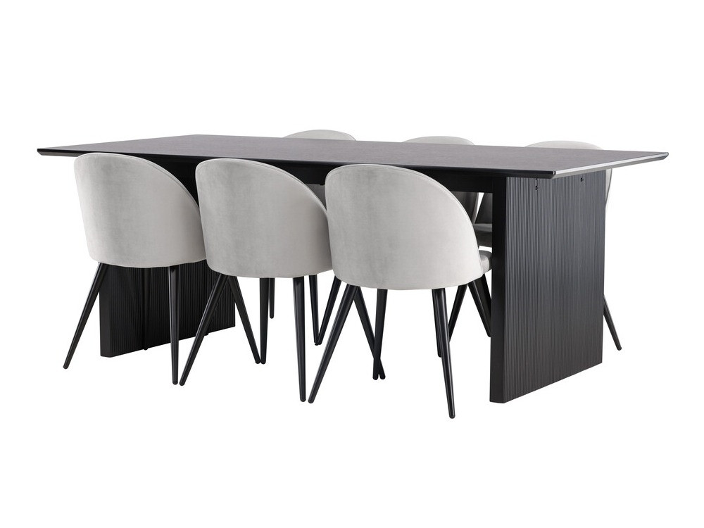 Conjunto de mesas y sillas para comedor Dallas 4183