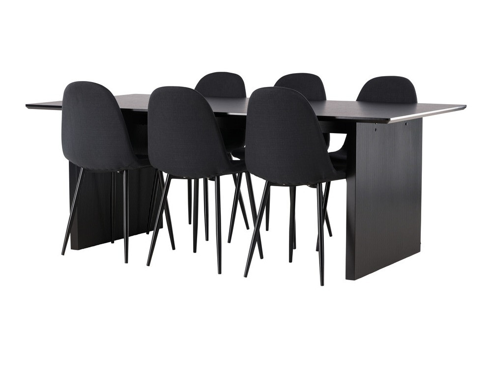 Conjunto de mesas y sillas para comedor Dallas 4186