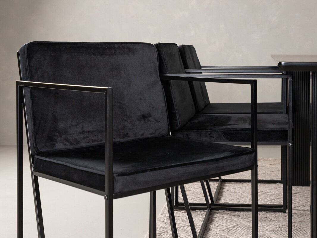 Conjunto de mesas y sillas para comedor Dallas 4187