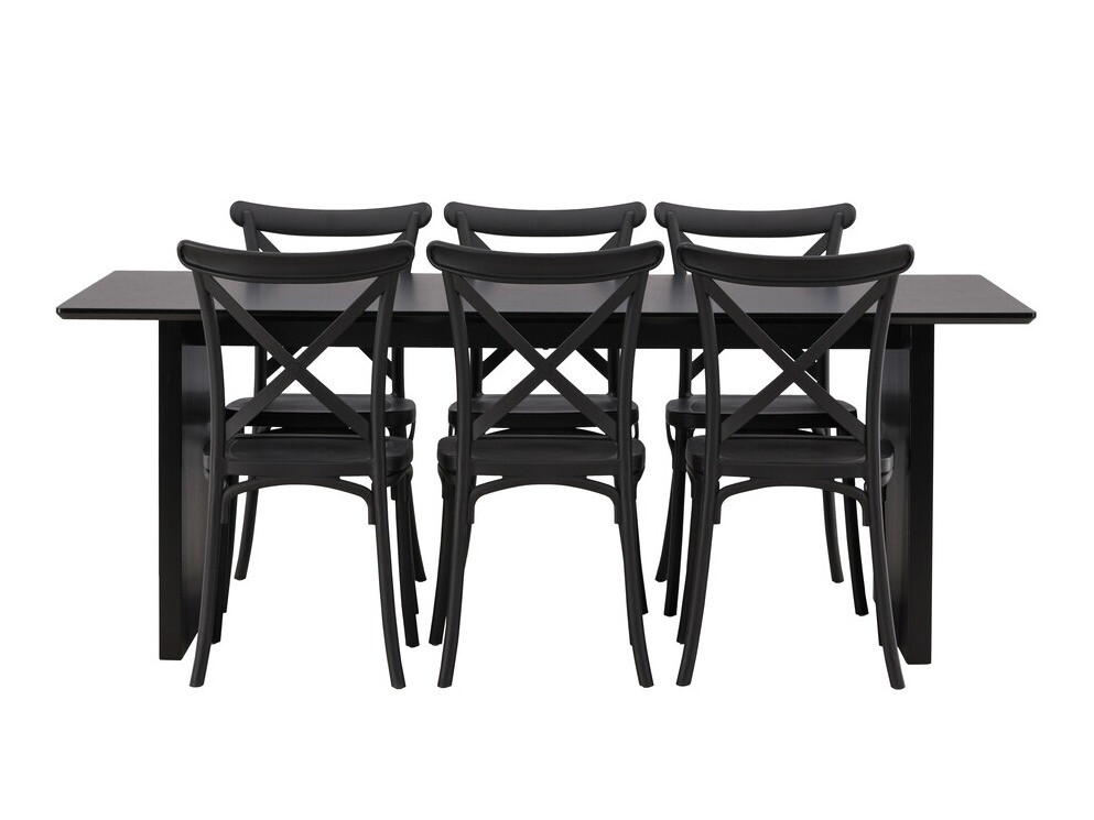 Conjunto de mesas y sillas para comedor Dallas 4190
