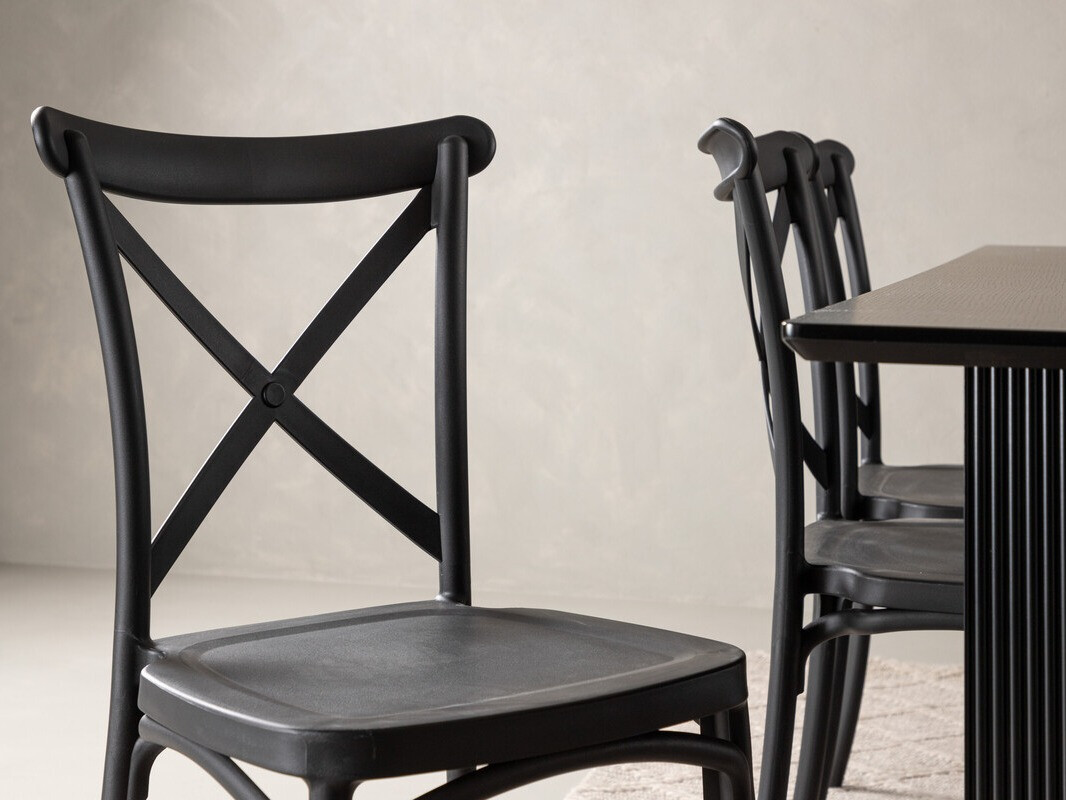 Conjunto de mesas y sillas para comedor Dallas 4190