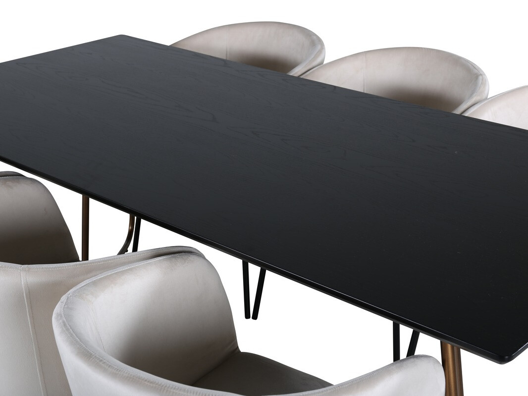 Conjunto de mesas y sillas para comedor Dallas 4191