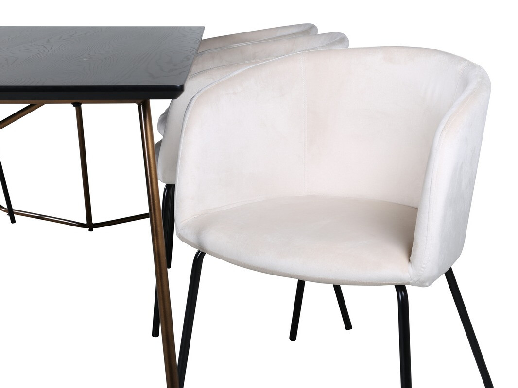 Conjunto de mesas y sillas para comedor Dallas 4191