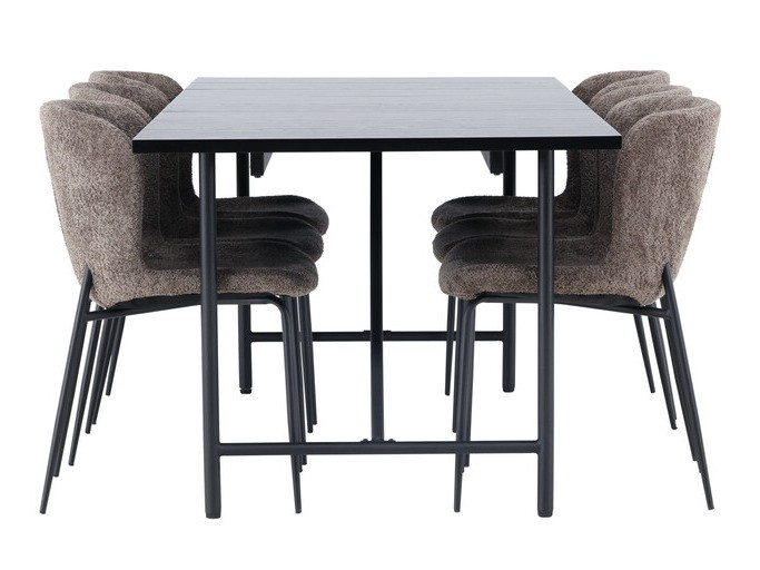 Conjunto de mesas y sillas para comedor Dallas 4192