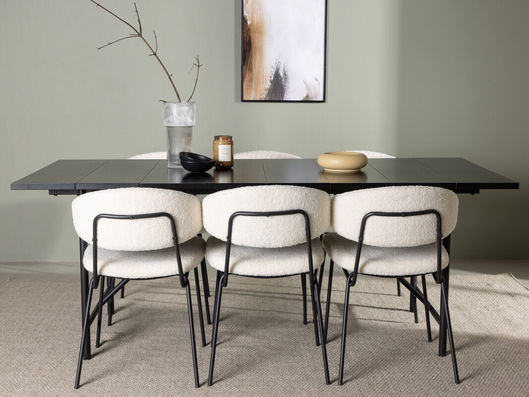Conjunto de mesas y sillas para comedor Dallas 4193