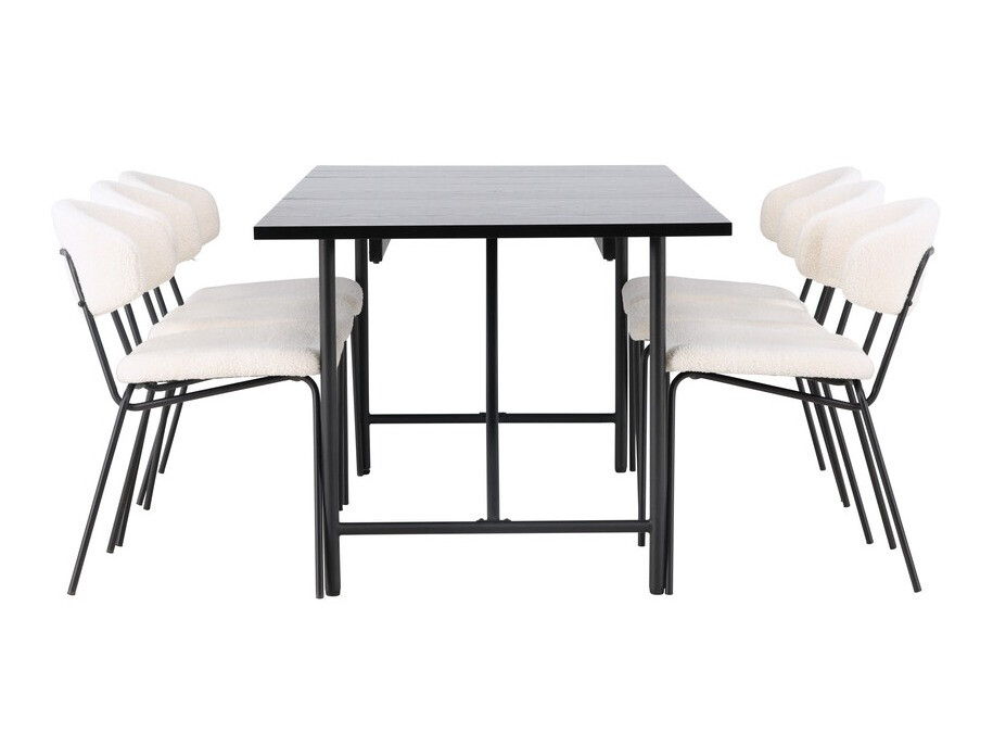 Conjunto de mesas y sillas para comedor Dallas 4193