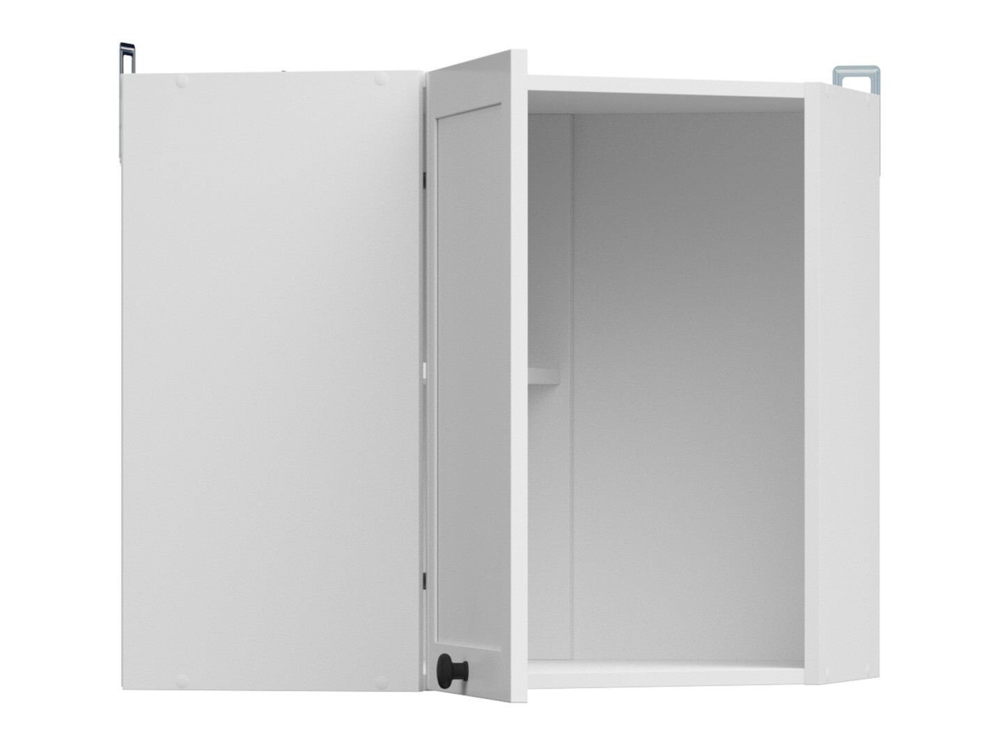 Armario esquinero de pared modular Classic White 106