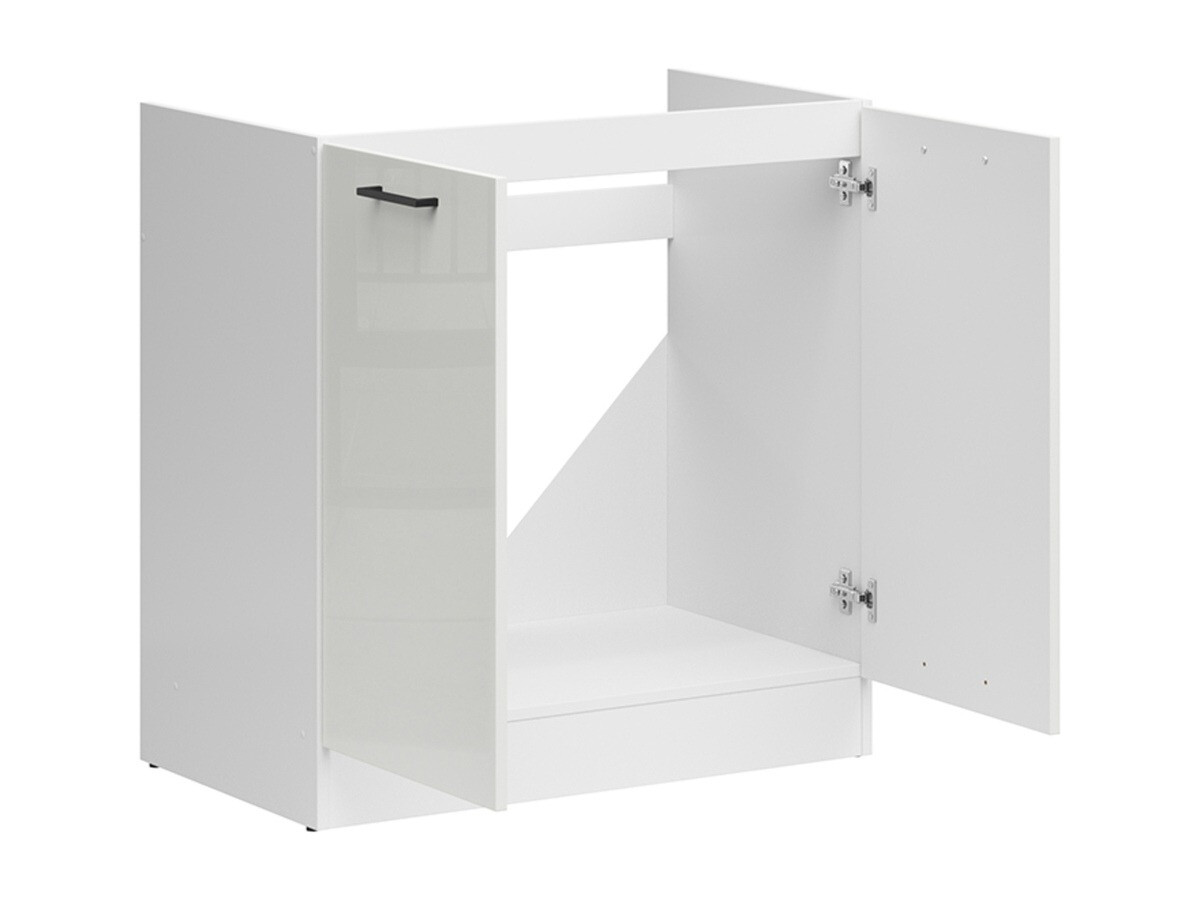 Mueble lavabo modular con puertas Line White 114