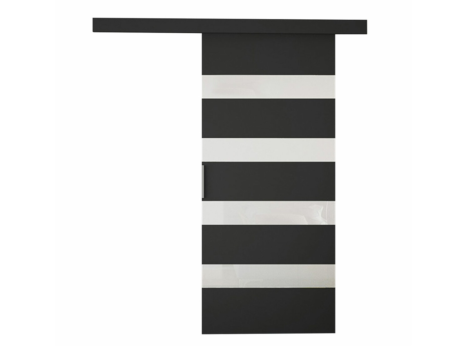 Puerta corredera Closico 173 (Negro + Blanco)