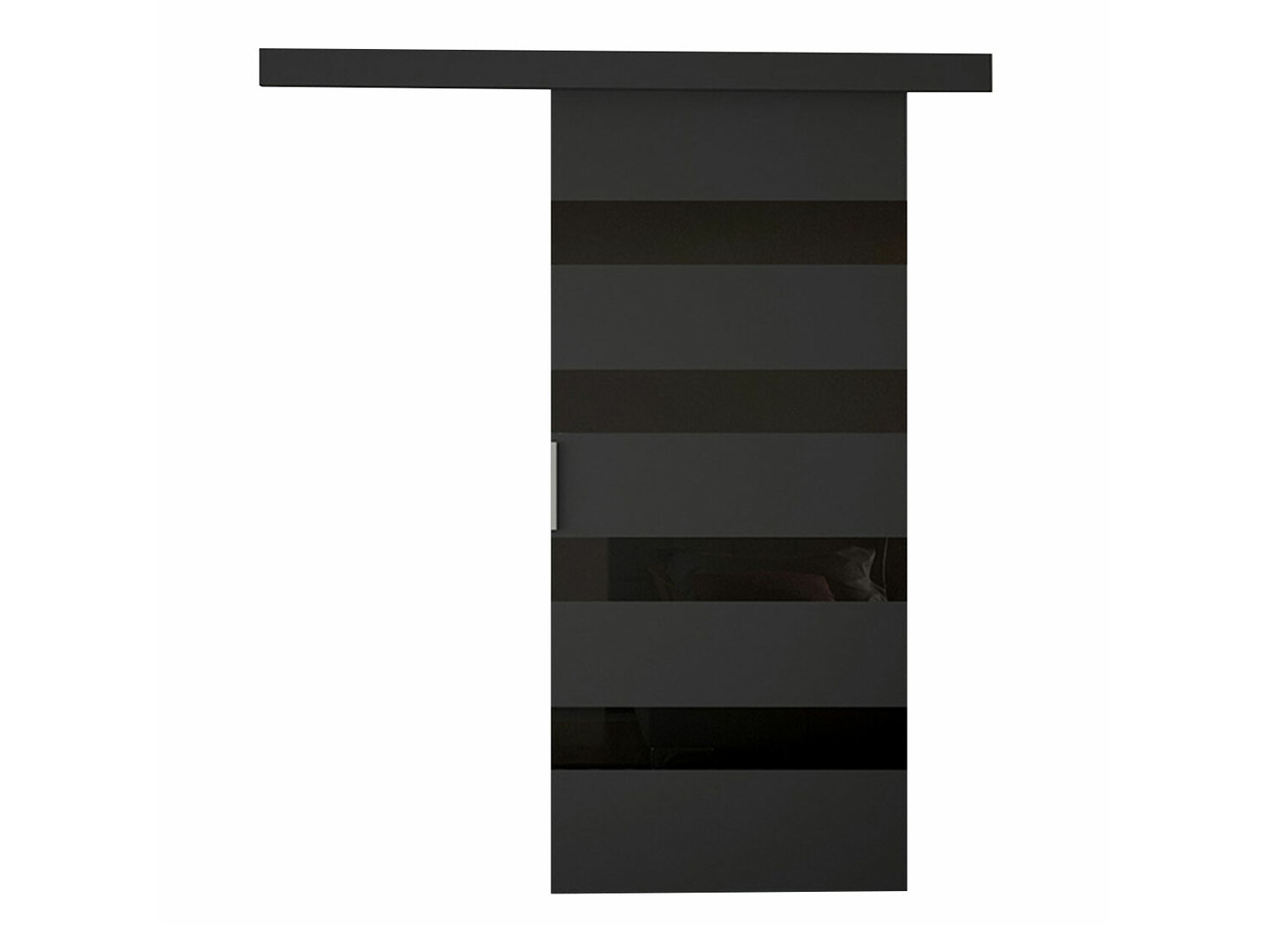 Puerta corredera Closico Portalis V (Negro)