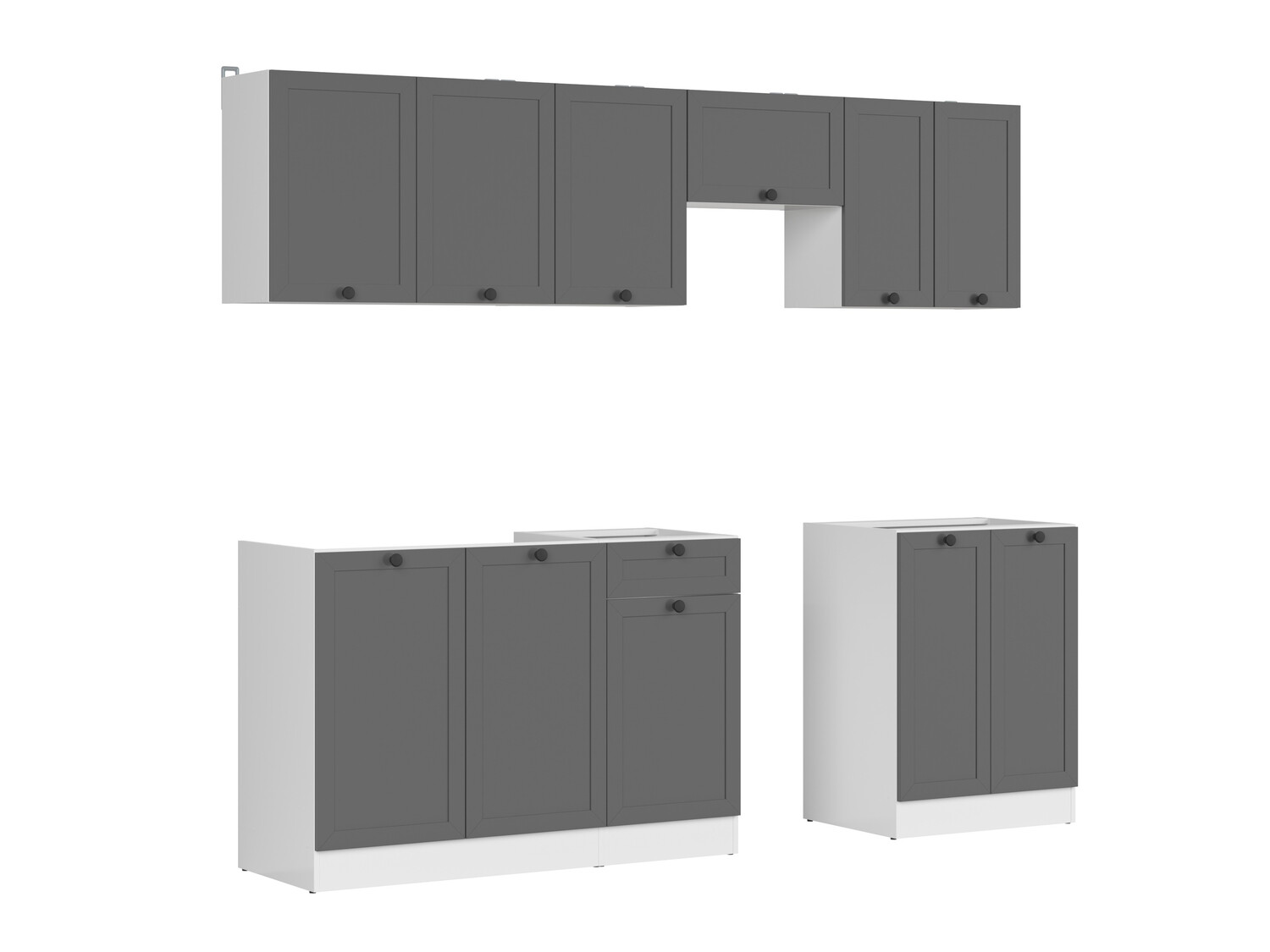 Conjunto de cocina modular Classic Grey 119