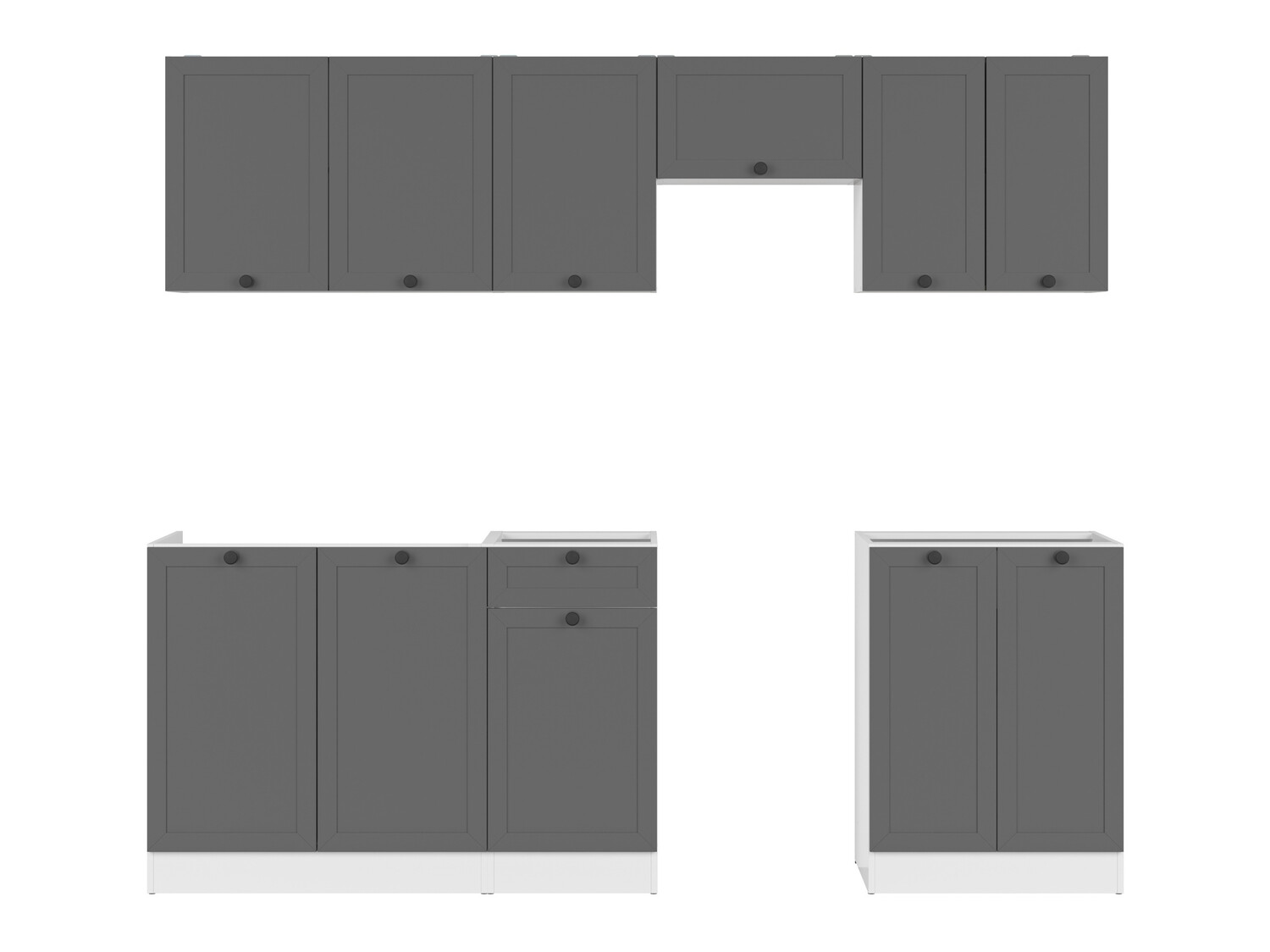 Conjunto de cocina modular Classic Grey 119