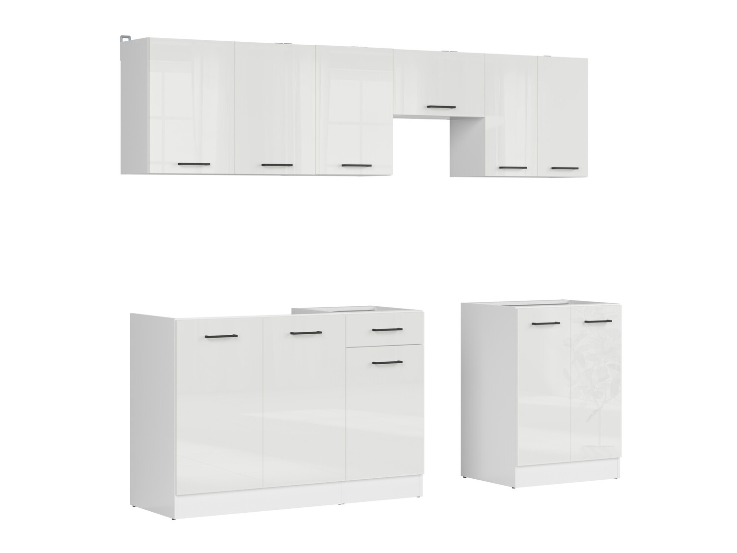 Conjunto de cocina modular Line White 118