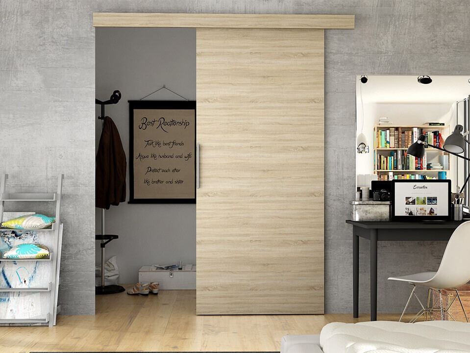 Puerta corredera Closico Portalis I (Roble Sonoma)