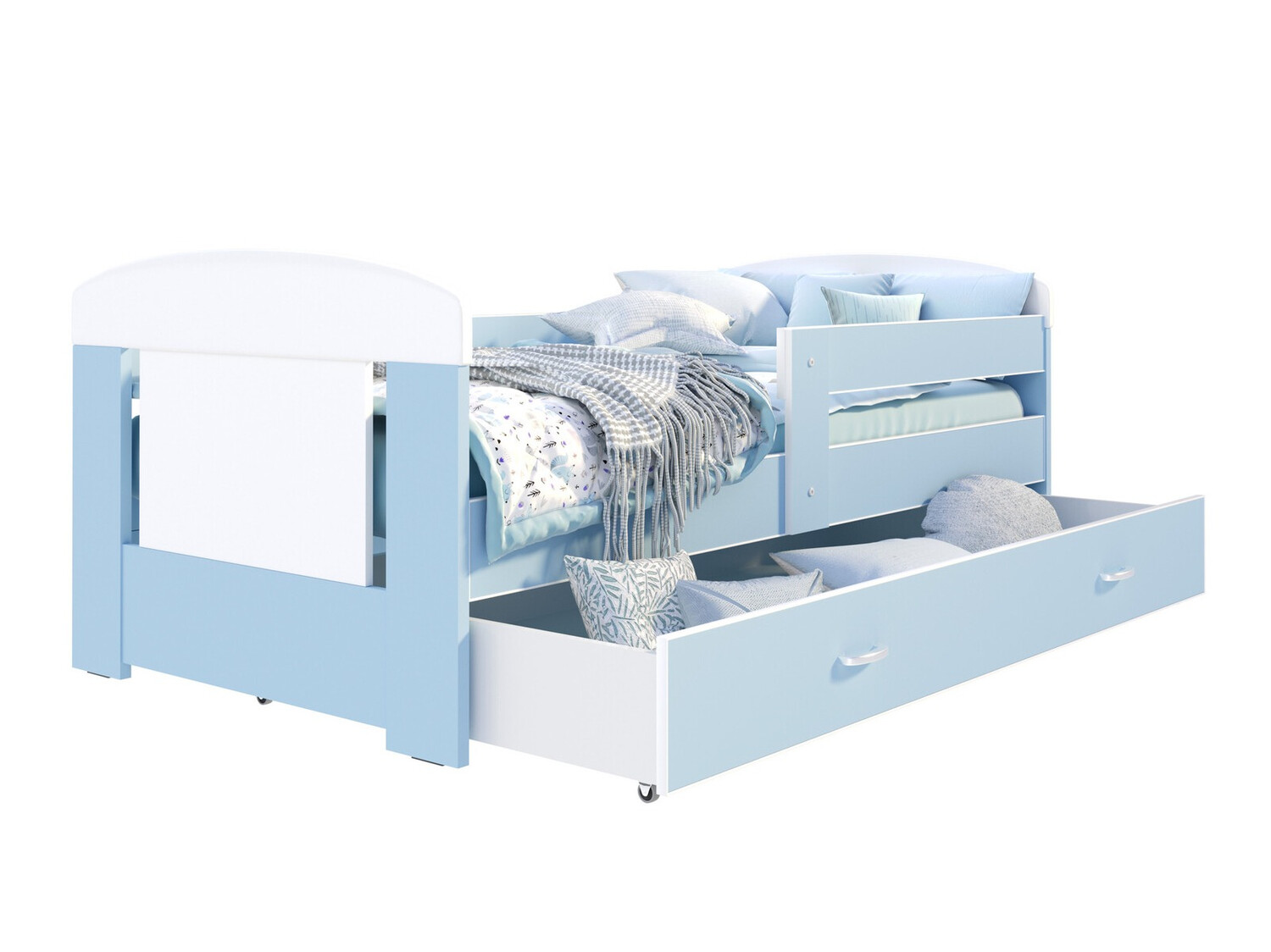 Cama Tentive 100 (Azul + Blanco)