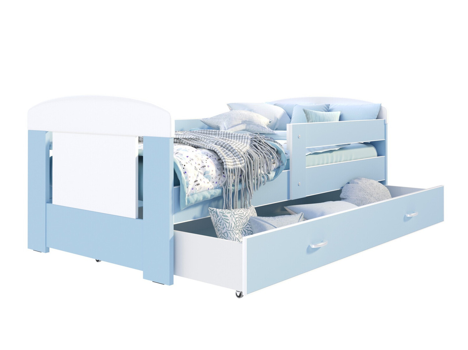 Cama Tentive 100 (Azul + Blanco)