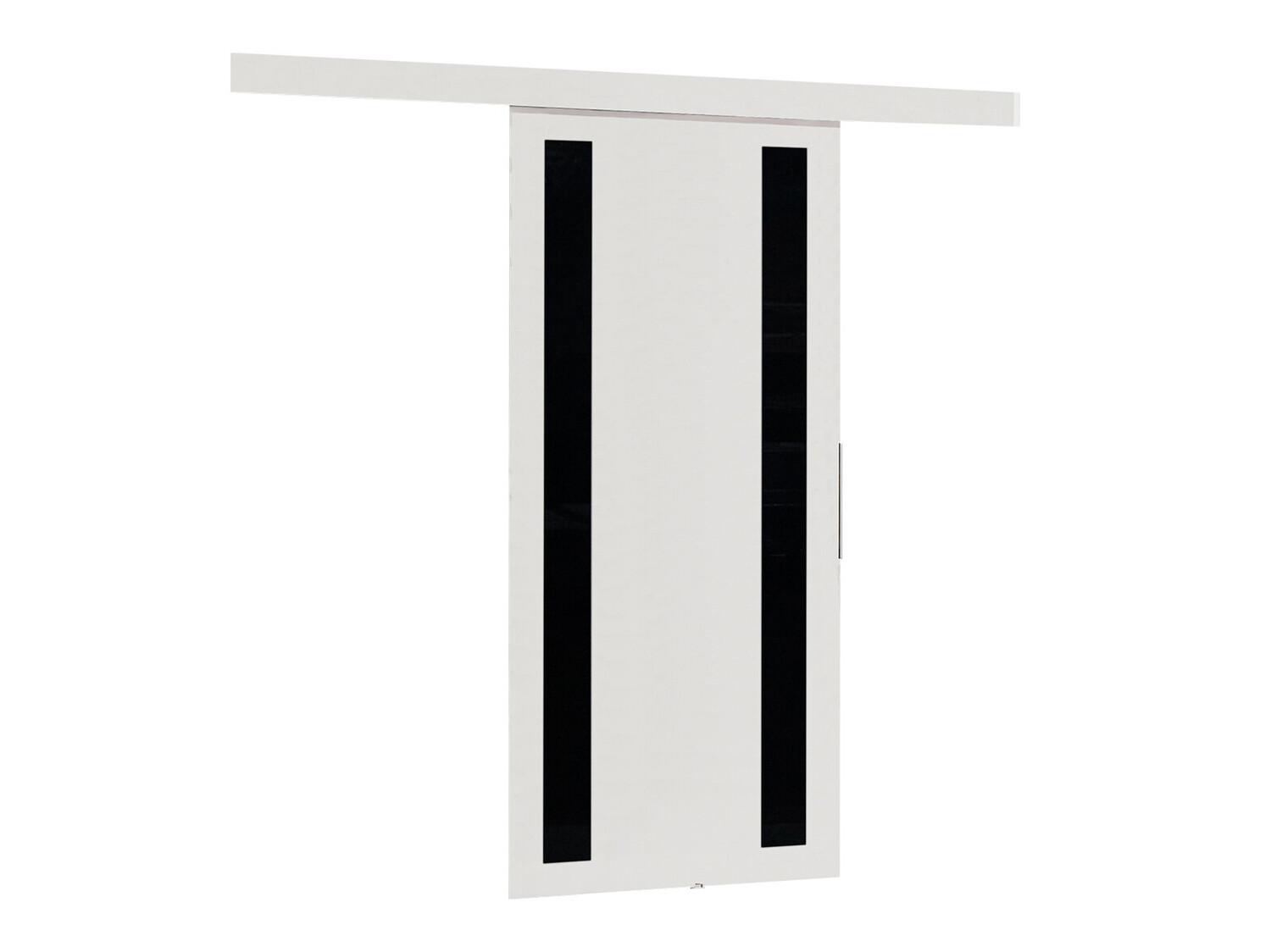 Puerta corredera Dover 120 (Blanco + Negro)