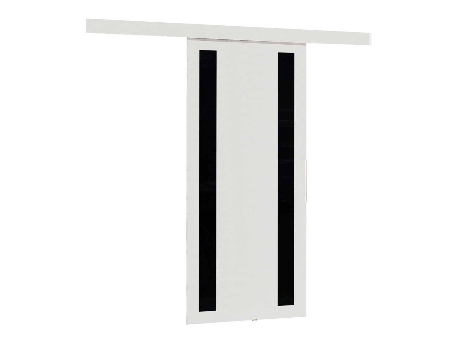 Puerta corredera Dover 121 (Blanco + Negro)