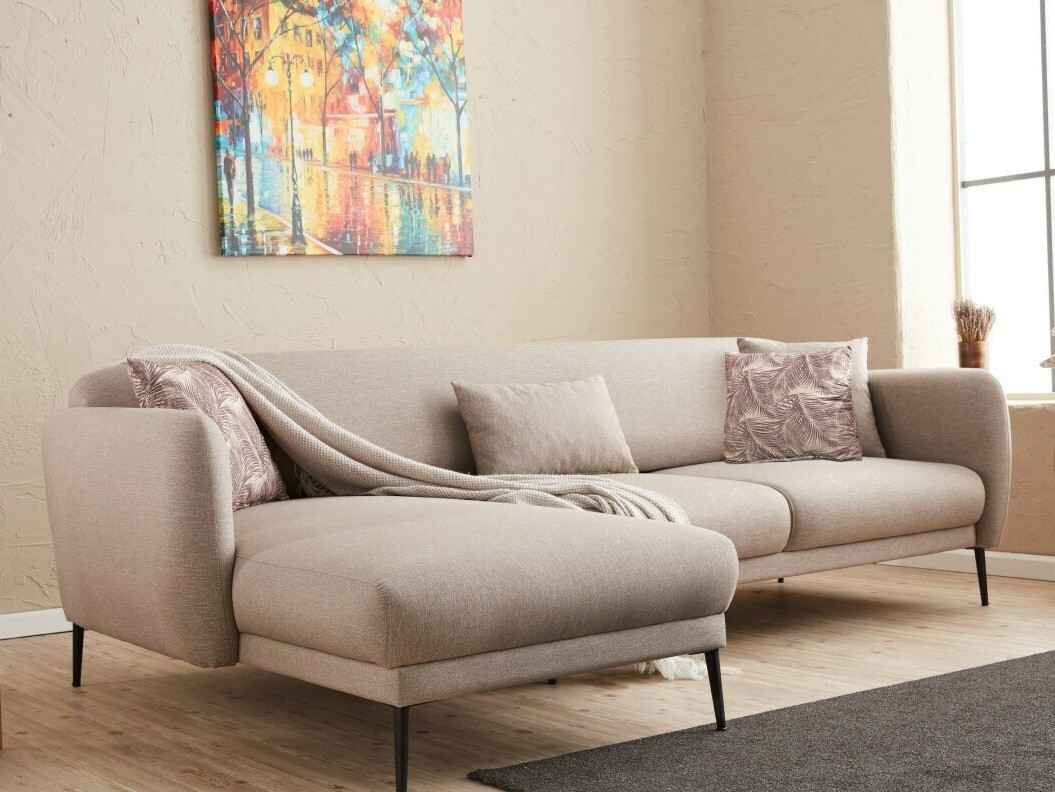 Sofá rinconero Altadena 128 (Crema)