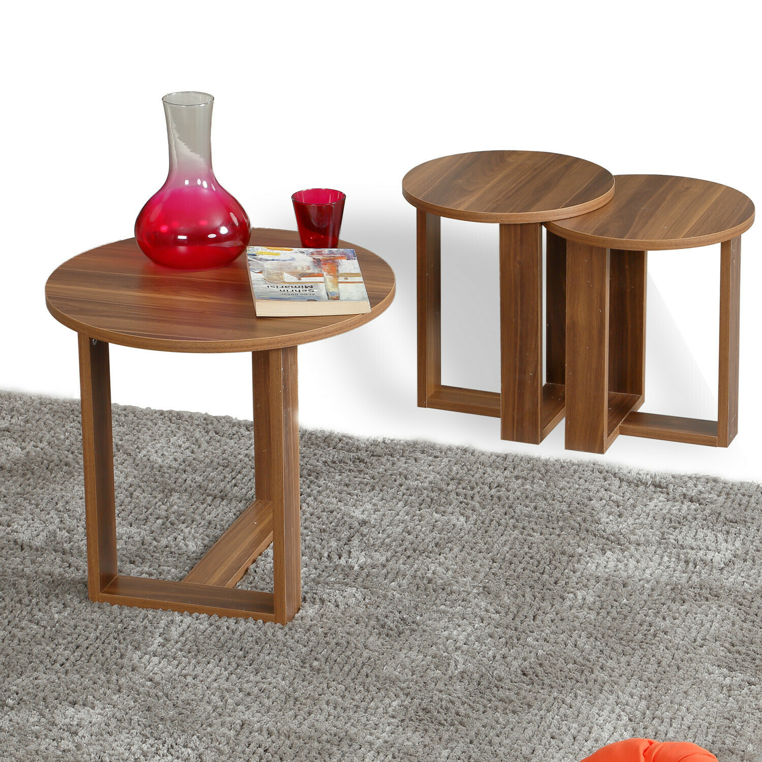 Conjunto de mesas auxiliares Kailua 1617