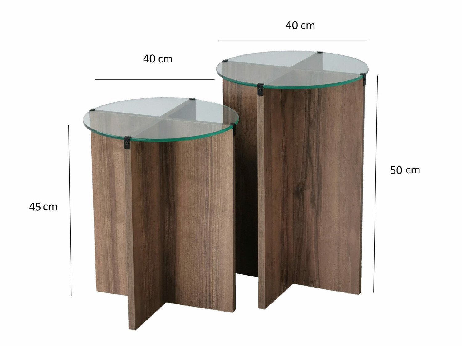 Conjunto de mesas Kailua 1612