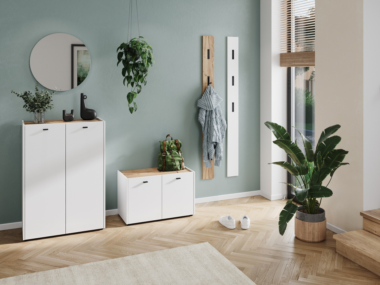 Perchero Cirsale 100 (Blanco)