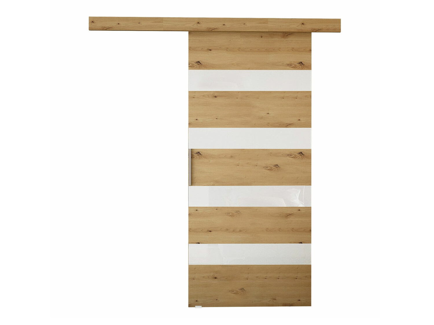 Puerta corredera Closico 179 (Roble Artisan + Blanco)