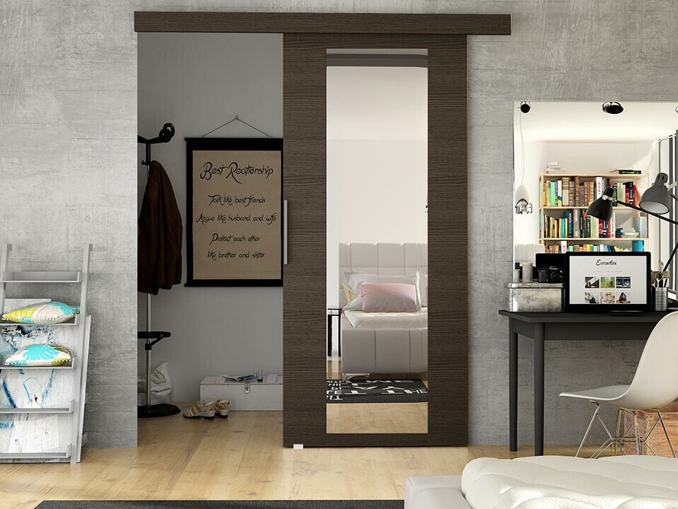 Puerta corredera Closico 180 (Marrón)