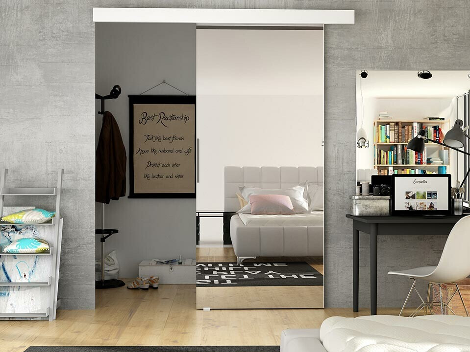 Puerta corredera Closico Fundus II (Blanco)