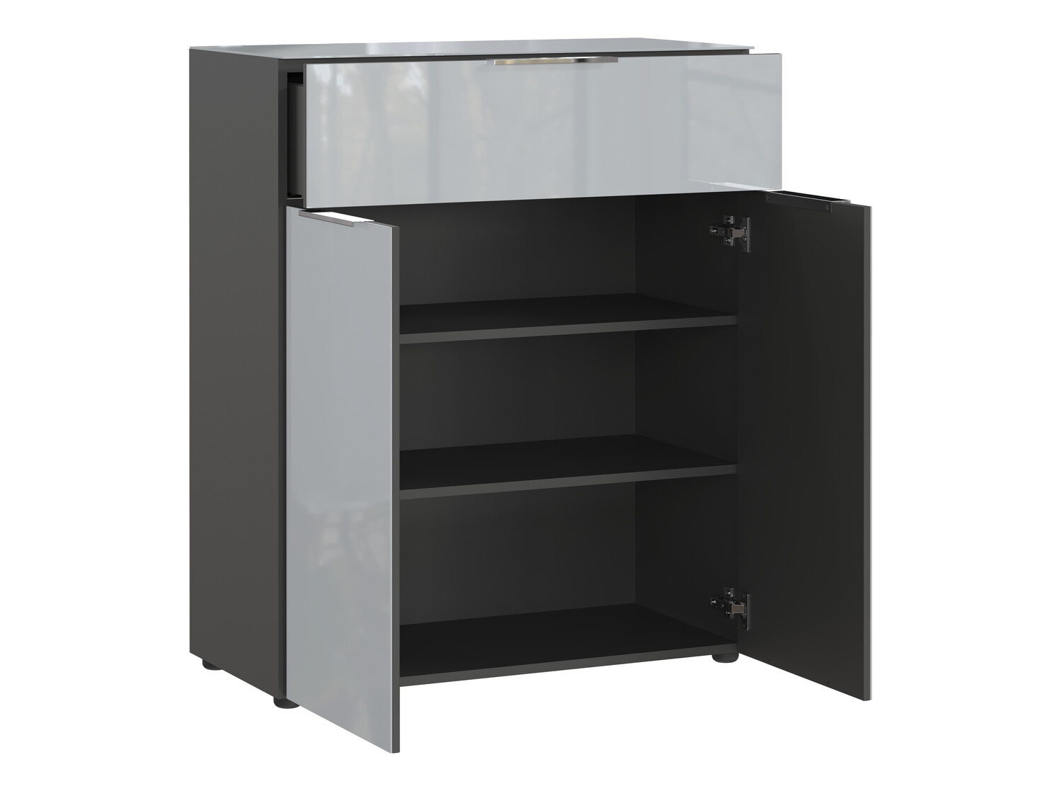 Juego de muebles Sacramento 430 (Gris brillante + Grafito)