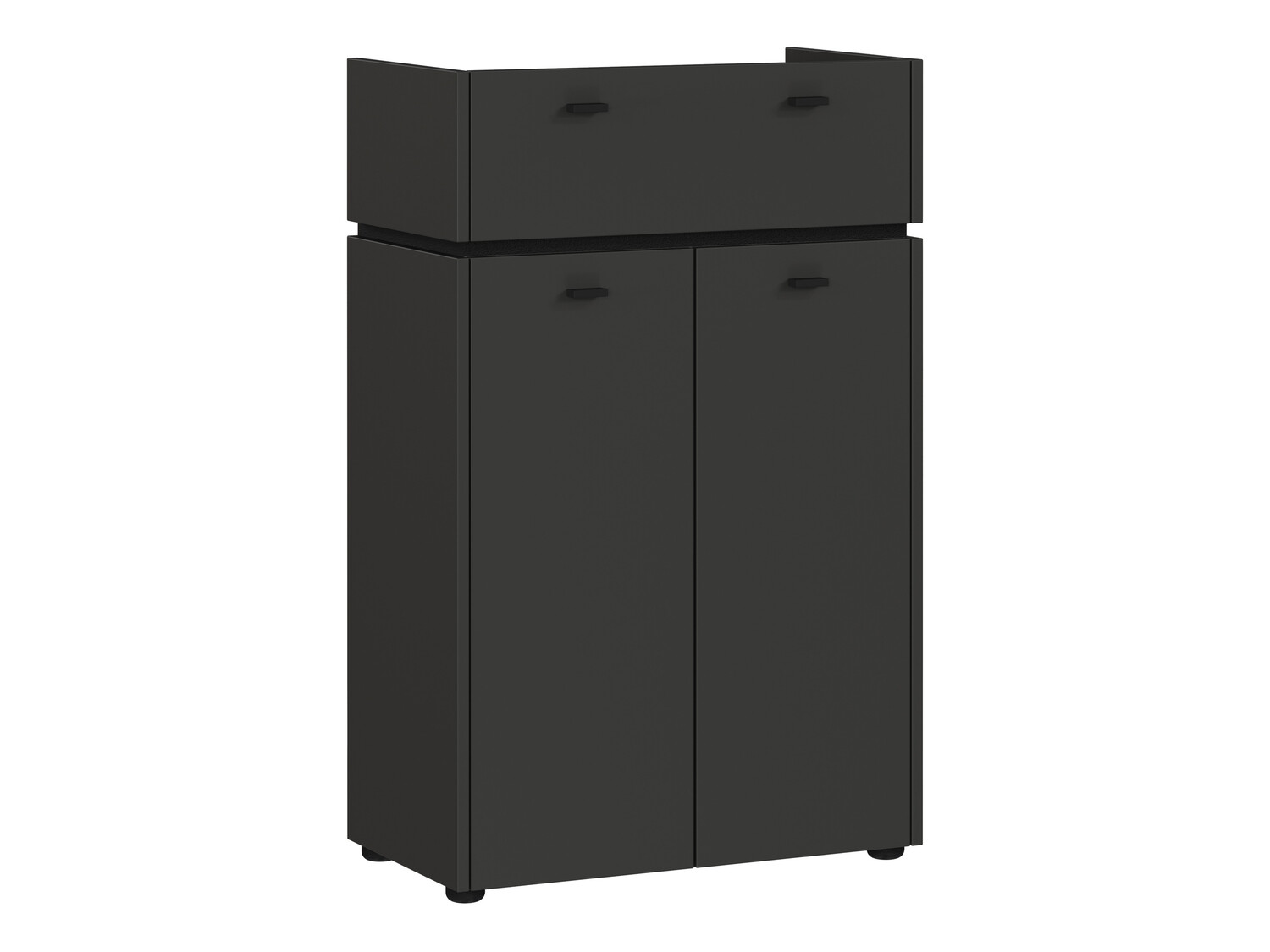 Armario de pie para baño Larsalu 101 (Grafito)