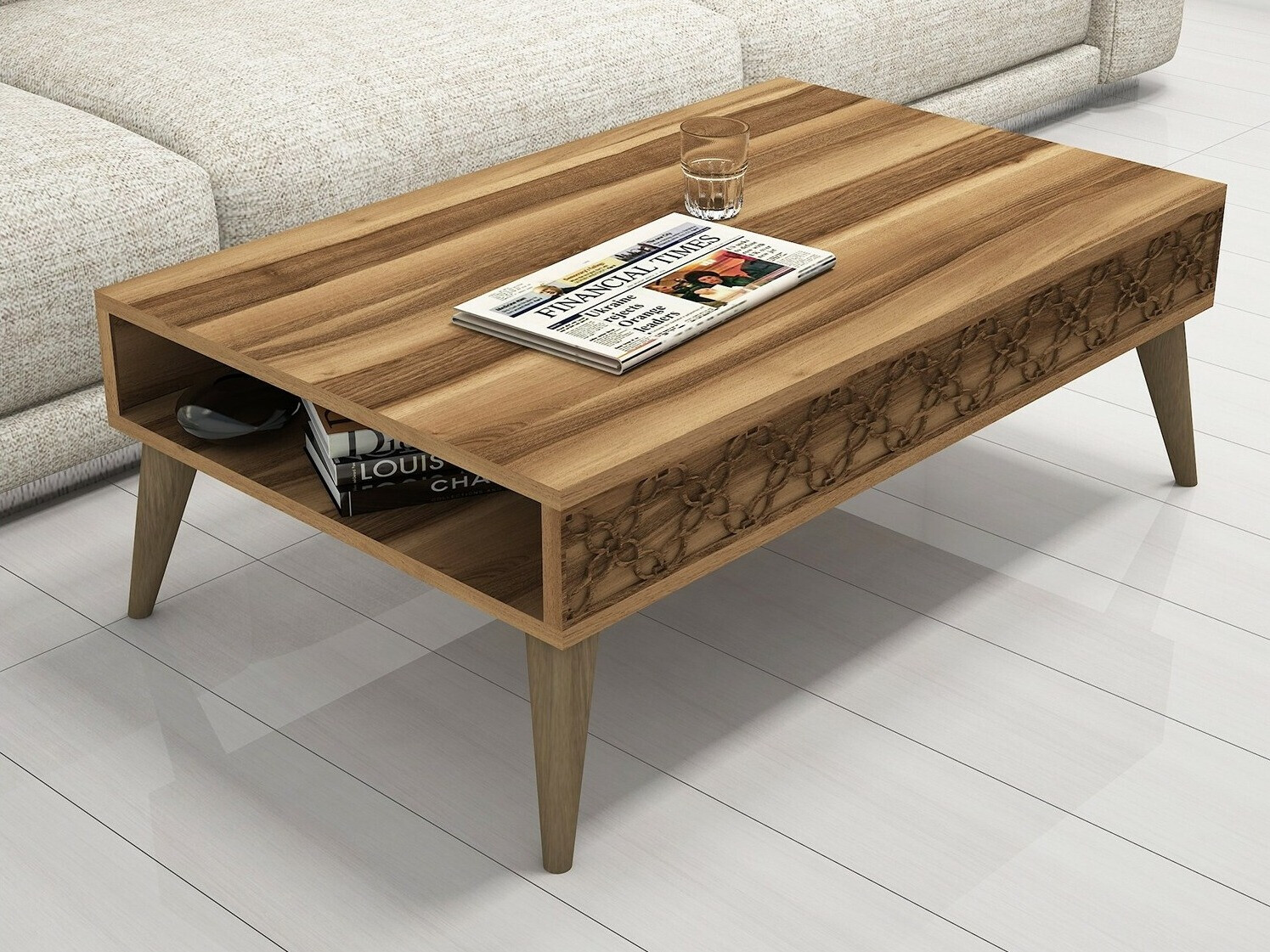 Mesa de centro Kailua 159 (Nuez)