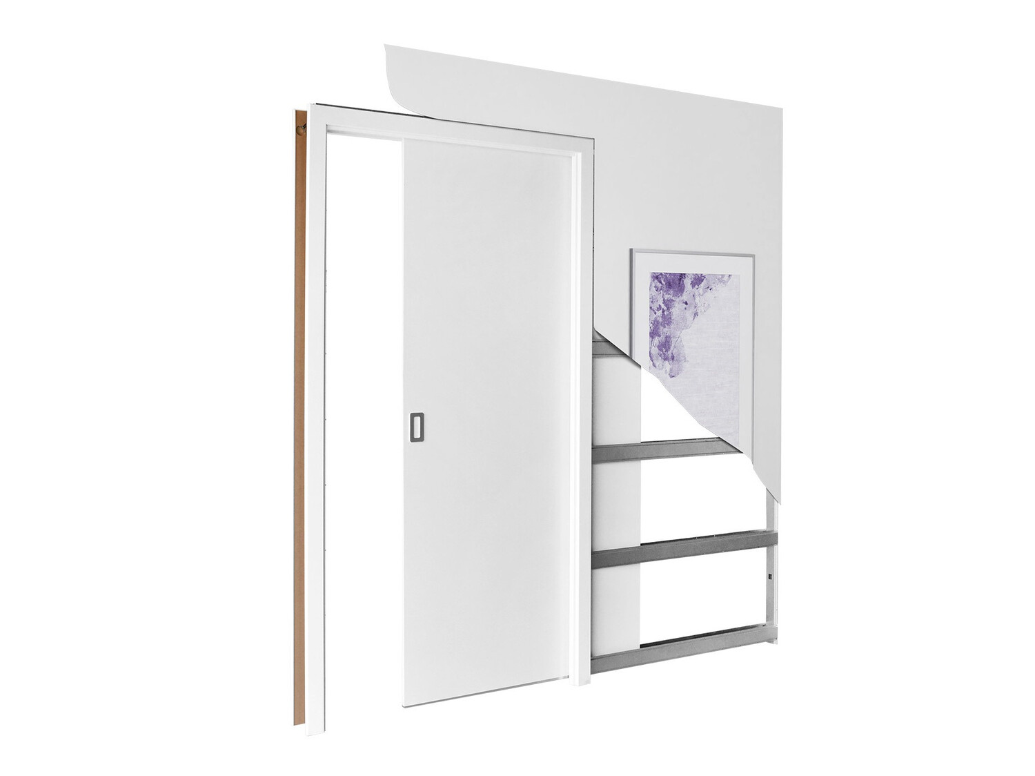 Puerta corredera Dover 183 (Blanco)