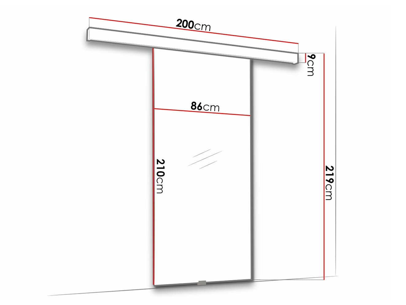 Puerta corredera Dover 186
