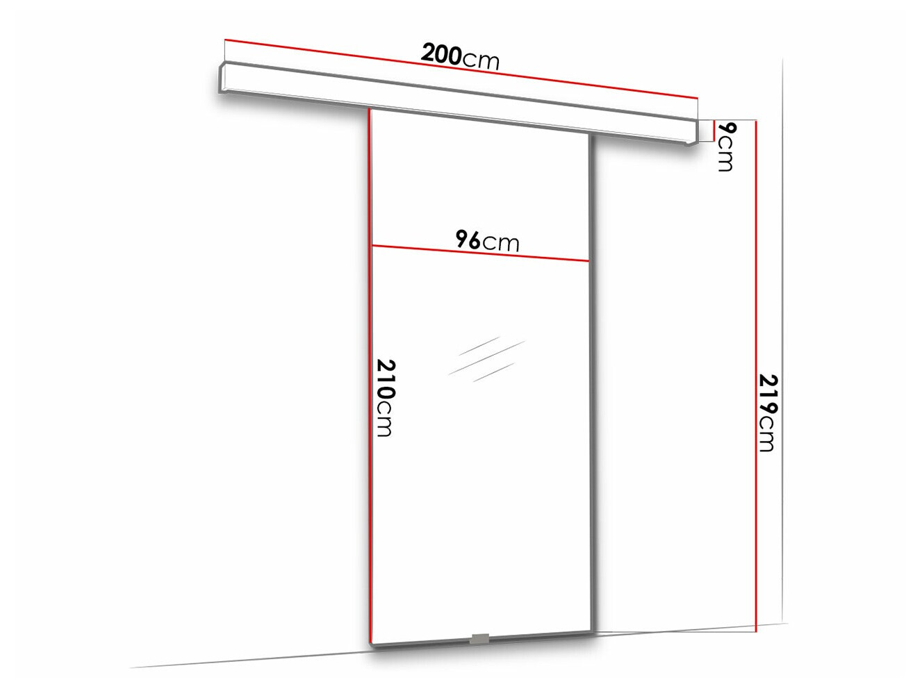Puerta corredera Dover 192