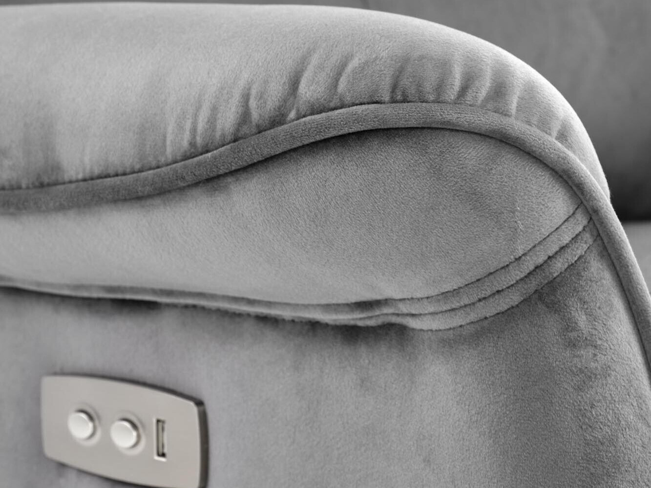 Sillón reclinable Houston 1543 (Gris)