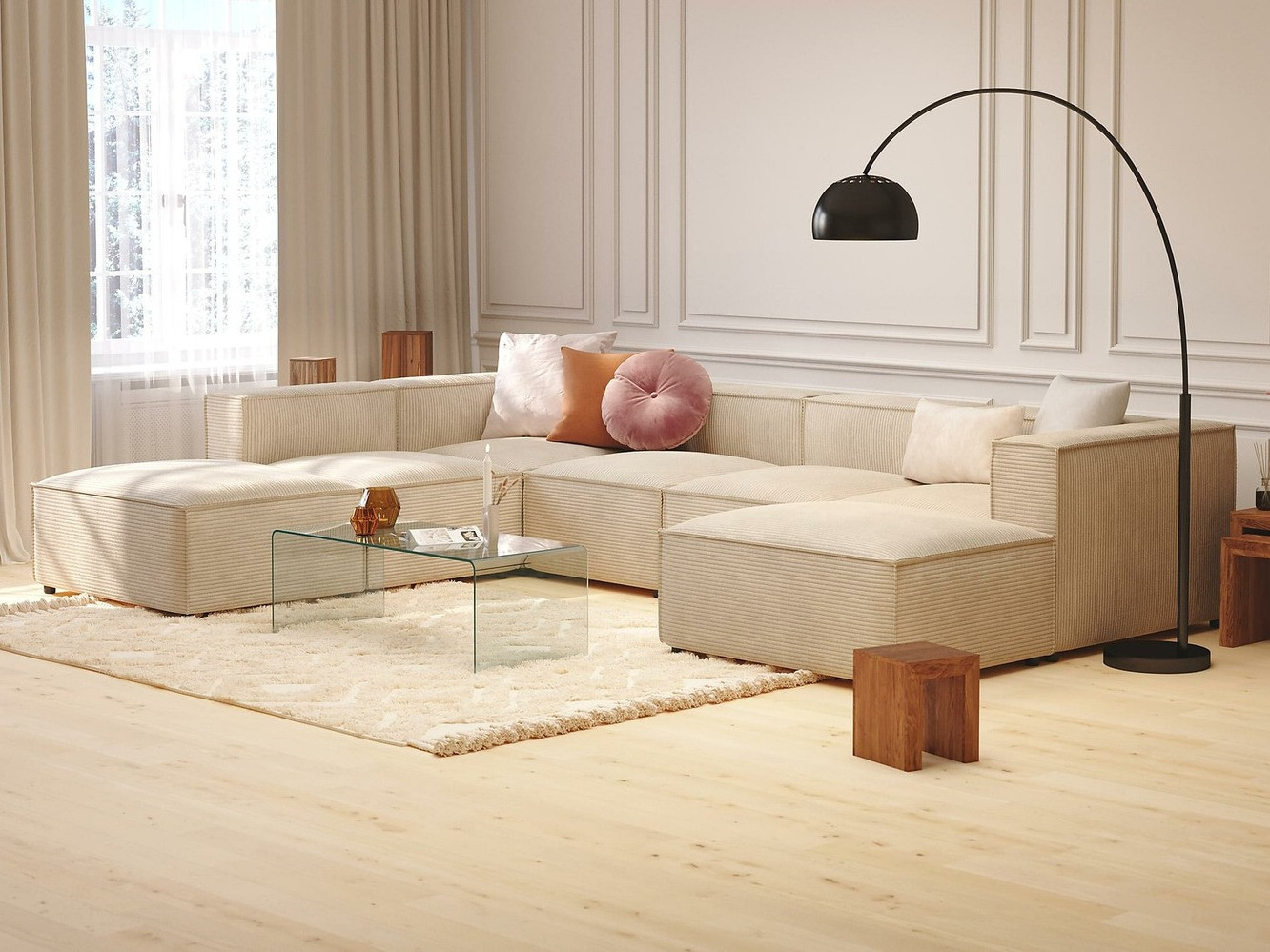 Sofá rinconero modular Torbalo 107 (Lincoln 03)