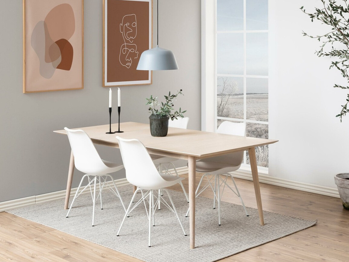 Conjunto de comedor Norsica 330 (Blanco)