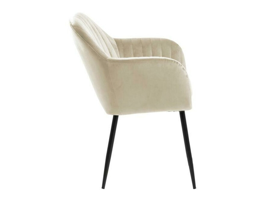 Conjunto de comedor Norsica 513 (Crema + Negro)