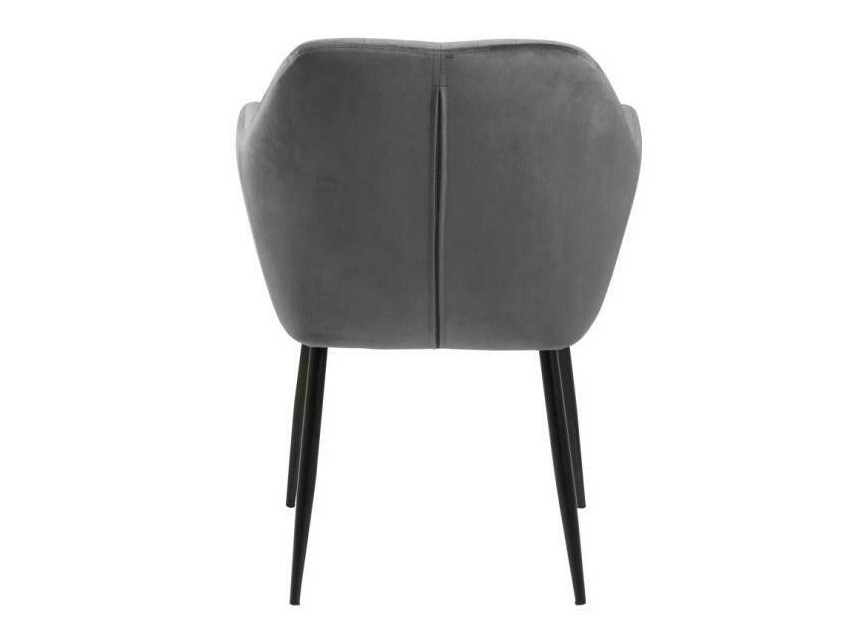 Conjunto de comedor Norsica 513 (Gris oscuro + Negro)