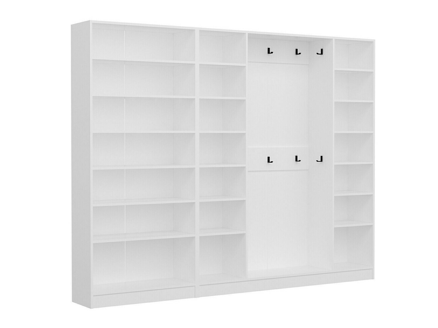 Armario Kailua A136 (Blanco + Antracita)