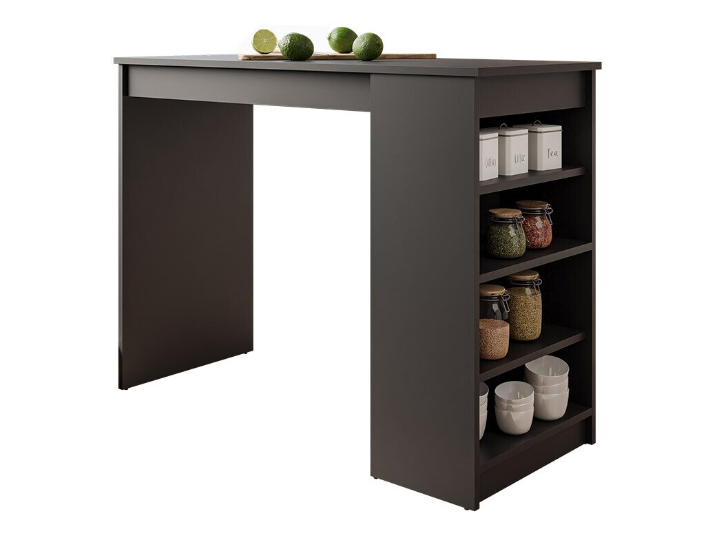 Mesa de bar Comfivo Cedrus (Negro)