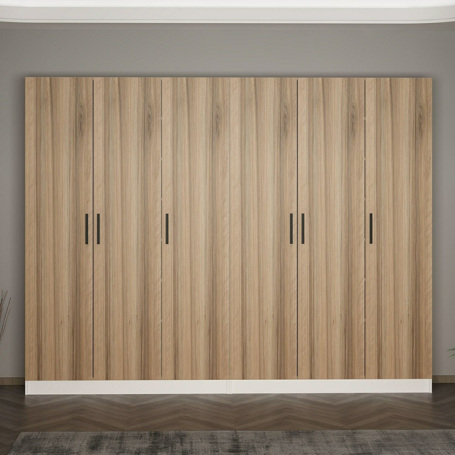 Armario Kailua A143 (Blanco + Nuez)