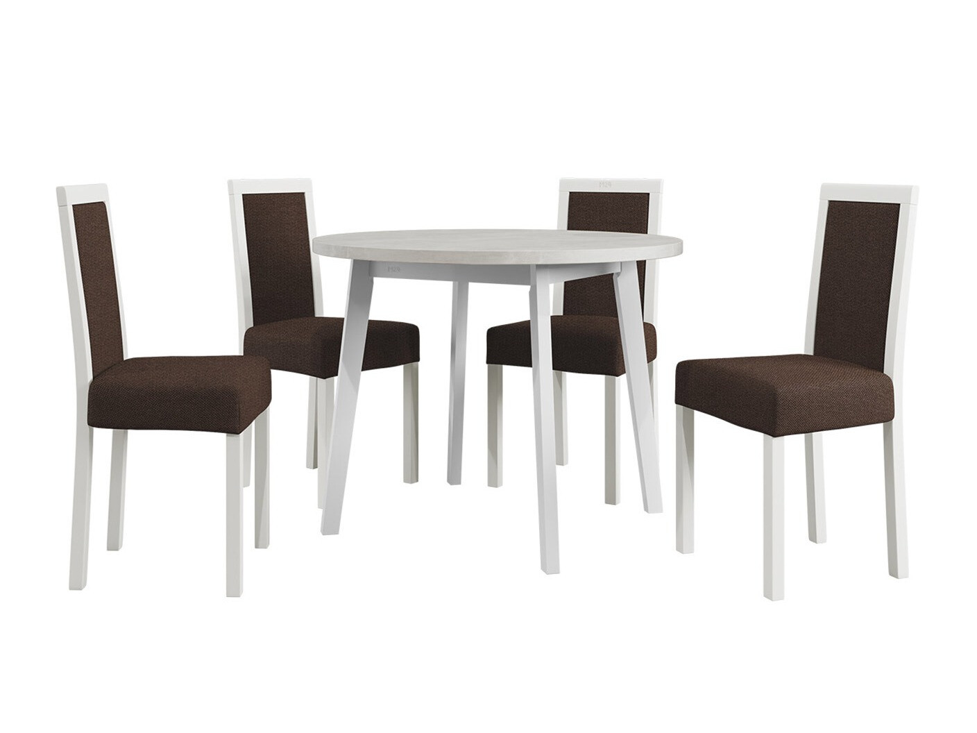 Conjunto de comedor Victorville 304 (Blanco)
