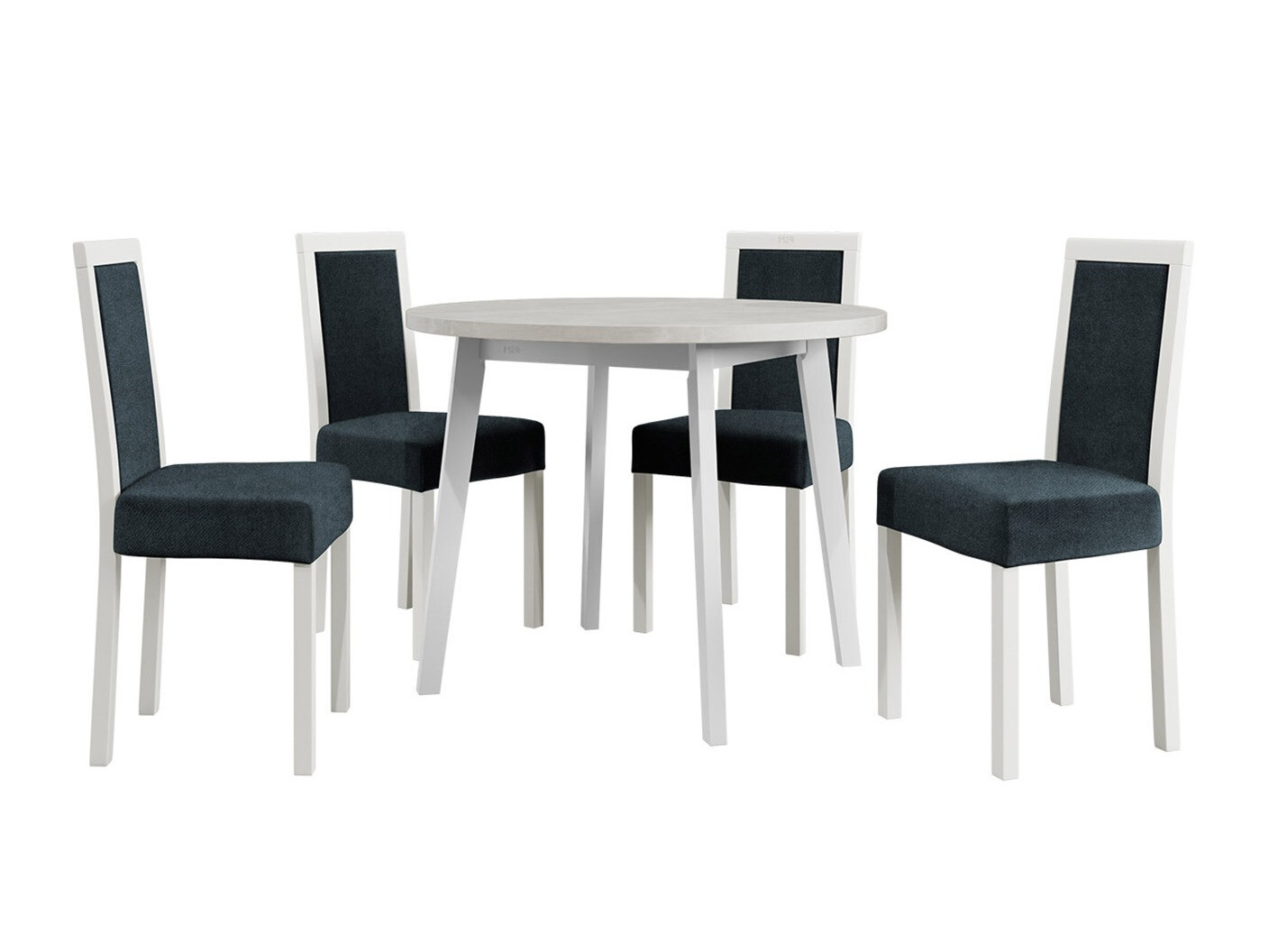 Conjunto de comedor Victorville 304 (Blanco)